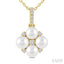 Pearl & Diamond Fashion Pendant