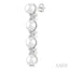 Pearl & Diamond Floral Fashion Earrings