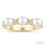 Pearl & Diamond Floral Fashion Band