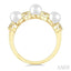 Pearl & Diamond Floral Fashion Band