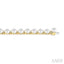 Pearl & Diamond Floral Fashion Bracelet