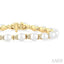 Pearl & Diamond Floral Fashion Bracelet