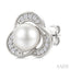 Pearl & Diamond Fashion Earrings
