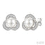 Pearl & Diamond Fashion Earrings