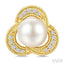 Pearl & Diamond Fashion Earrings