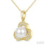 Pearl & Diamond Fashion Pendant