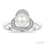 Pearl & Diamond Fashion Ring