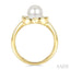 Pearl & Diamond Fashion Ring