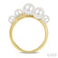 Pearl & Diamond Fashion Ring