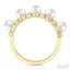 Pearl & Diamond Fashion Ring