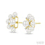 Pearl & Diamond Fashion Earrings
