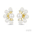 Pearl & Diamond Fashion Earrings