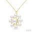 Pearl & Diamond Fashion Pendant