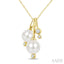 Pearl & Diamond Fashion Pendant