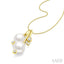 Pearl & Diamond Fashion Pendant