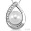 Pearl & Diamond Fashion Pendant