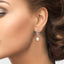 Pearl & Diamond Fashion Earrings