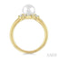 Pearl & Diamond Fashion Ring