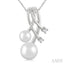 Pearl & Diamond Fashion Pendant
