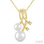 Pearl & Diamond Fashion Pendant