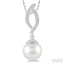 Pearl & Diamond Fashion Pendant
