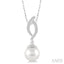 Pearl & Diamond Fashion Pendant