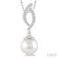 Pearl & Diamond Fashion Pendant