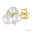 Pearl & Diamond Fashion Earrings