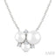 Pearl & Diamond Fashion Pendant