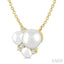 Pearl & Diamond Fashion Pendant