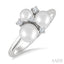 Pearl & Diamond Fashion Ring