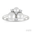 Pearl & Diamond Fashion Ring