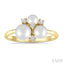 Pearl & Diamond Fashion Ring