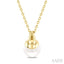 Pearl & Diamond Pendant