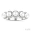 Pearl & Halo Diamond Ring
