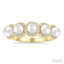 Pearl & Halo Diamond Ring