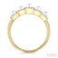 Pearl & Halo Diamond Ring