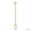 Pearl & Diamond Long Earrings