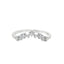 Diamond Contour Wedding Ring
