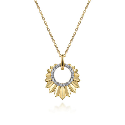 Diamond Circle Pendant