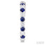 Alternate Gemstone & Diamond Hoop Earrings