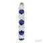 Inside-Out Alternate Gemstone & Diamond Hoop Earrings