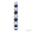 Inside-Out Alternate Gemstone & Diamond Hoop Earrings