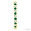 Inside-Out Alternate Gemstone & Diamond Hoop Earrings