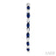 Inside-Out Marquise Shape Alternate Gemstone & Diamond Hoop Earrings
