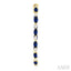 Inside-Out Marquise Shape Alternate Gemstone & Diamond Hoop Earrings