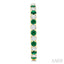 Inside-Out Alternate Gemstone & Diamond Hoop Earrings