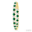 Inside-Out Alternate Gemstone & Diamond Hoop Earrings