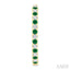 Inside-Out Alternate Gemstone & Diamond Hoop Earrings