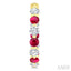 Inside-Out Alternate Gemstone & Diamond Hoop Earrings